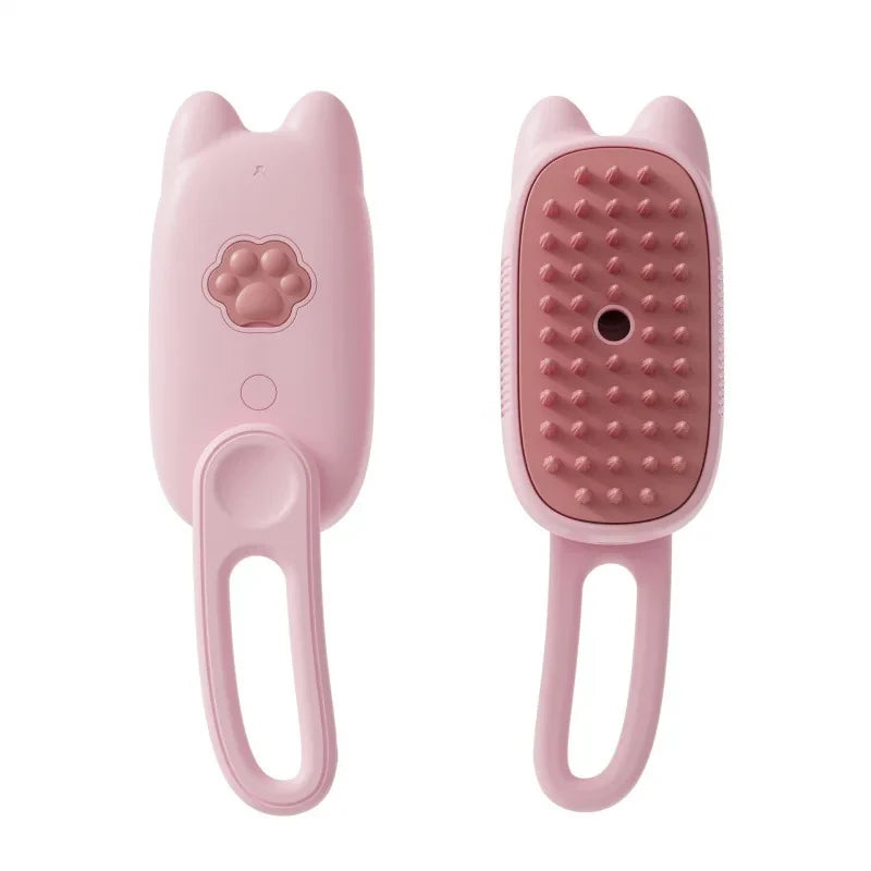 Cepillo Para Mascotas A Vapor Recargable