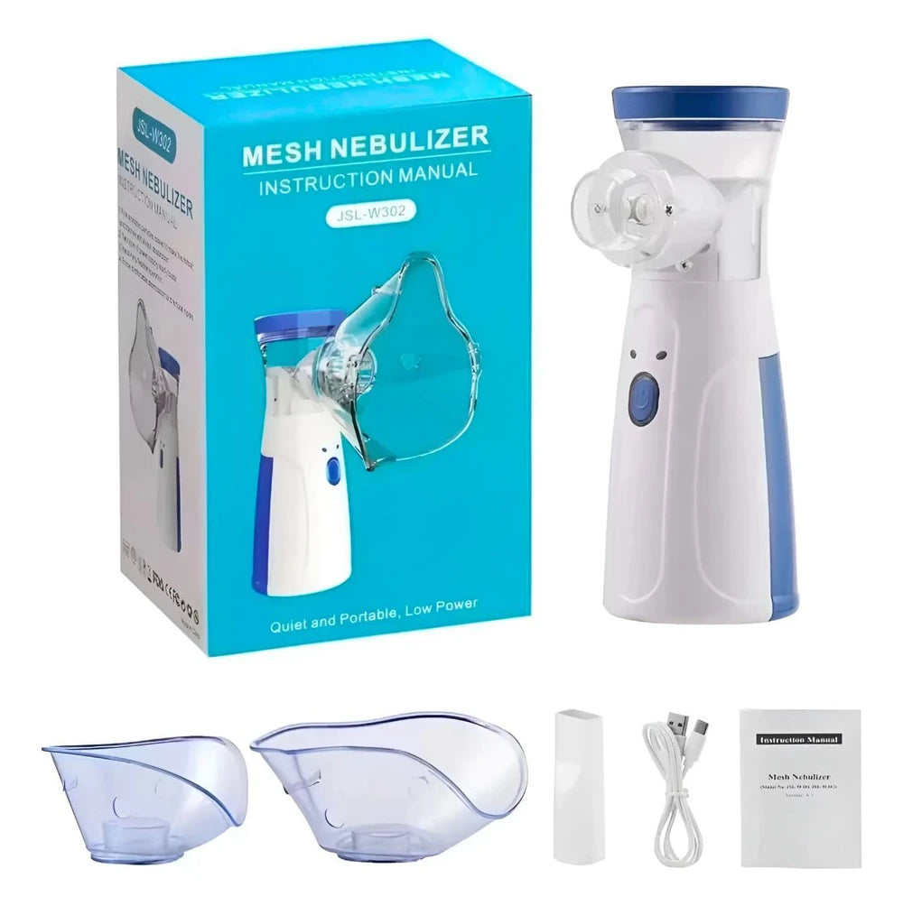 Inhalador Nebulizador Portátil para Niños y Adultos
