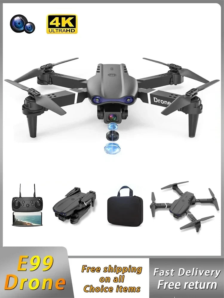 Dron Explorador Plegable con Cámara HD 🚁 (El Regalo Perfecto)