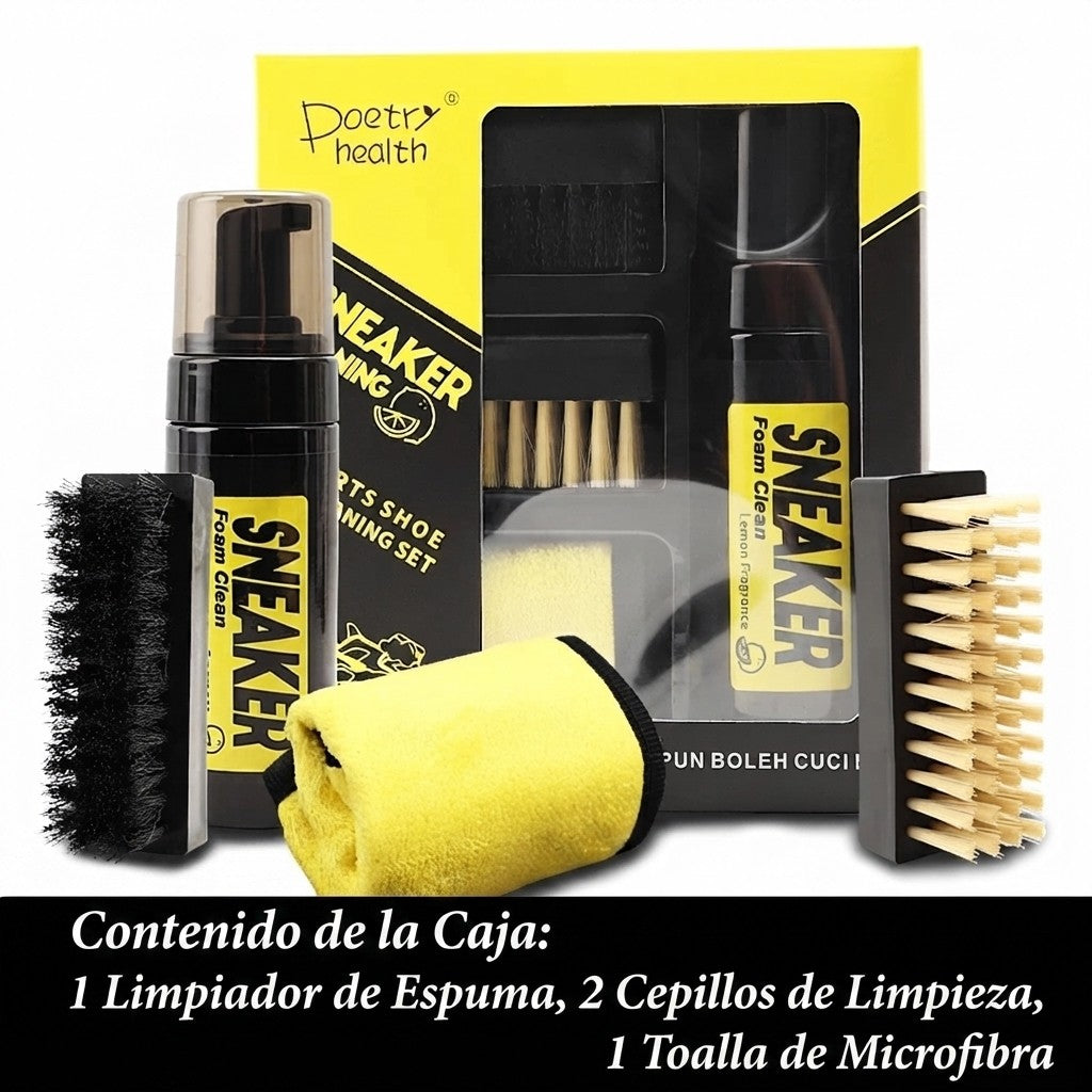 Kit De Limpieza Zapatillas Espuma