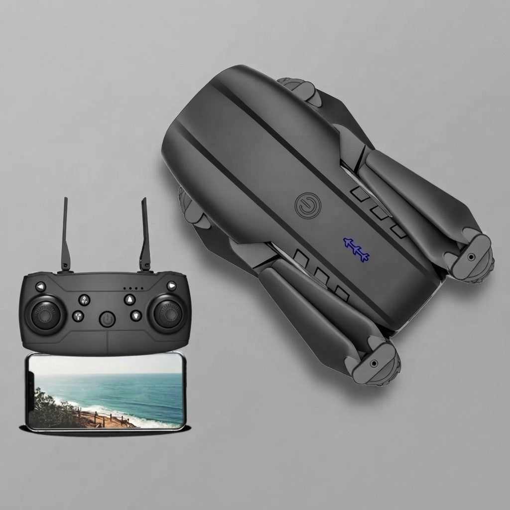 Dron Explorador Plegable con Cámara HD 🚁 (El Regalo Perfecto)